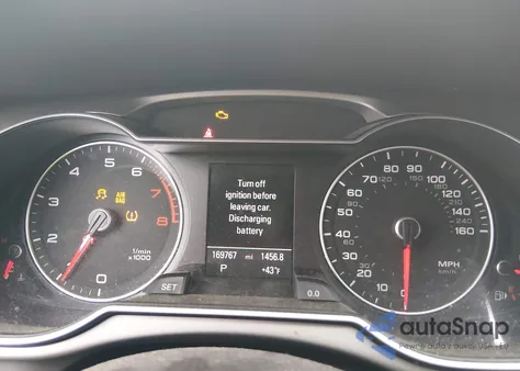 2013 Audi A4 2.0T Premium z USA, uszkodzony, nr VIN WAUFFAFL7DN031333